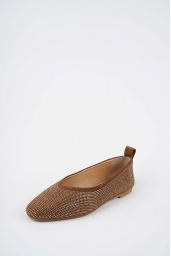 Hakiki Deri Yok Kadın Babet Ayakkabı 261106101