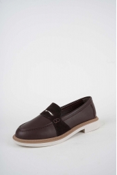 Hakiki Deri Kahve Kadın Casual Ayakkabı 261108103