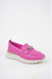 Hakiki Deri Fuşya Kadın Casual Ayakkabı 251126104