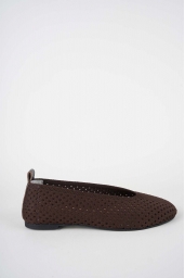 Kahve Kadın Babet Ayakkabı 261135101