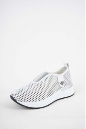 Hakiki Deri Beyaz Kadın Casual Ayakkabı 251136102