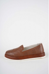 Hakiki Deri Taba Flt. Kadın Casual Ayakkabı 261136105