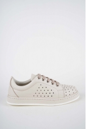 Hakiki Deri Krem Kadın Casual Ayakkabı 261136106