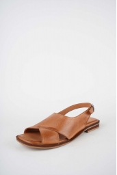 Hakiki Deri Taba Kadın Düz Sandalet 261141503