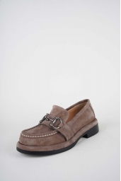 Hakiki Deri Vizon Süet Kadın Casual Ayakkabı 261162101