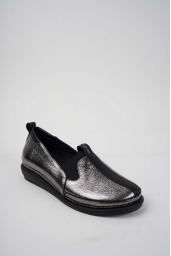 Hakiki Deri Çelik Kadın Comfort Ayakkabı 242177104