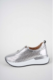 Hakiki Deri Lame Kadın Casual Ayakkabı 261189102