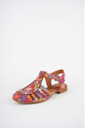 Hakiki Deri Puzzle Kadın Burun Kapalı Sandalet 261214507