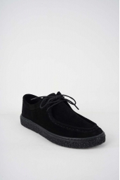 Hakiki Deri Siyah Süet Kadın Casual Ayakkabı 231220112