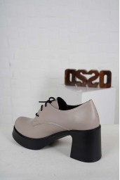 Hakiki Deri Vizon Kadın Topuklu Ayakkabı 242229103