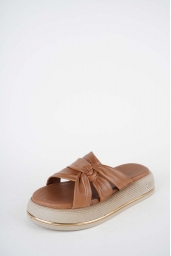 Hakiki Deri Yok Kadın Düz Terlik 261504Z605