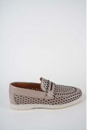 Hakiki Deri Vizon Kadın Makosen Ayakkabı 261507Z102