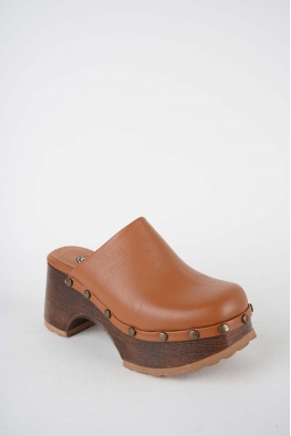 Hakiki Deri Taba Kadın Topuklu Sabo 261114701