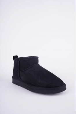 Kürklü Siyah Kadın Doubleface Bot 252124211