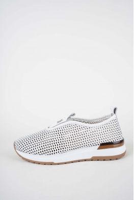 Hakiki Deri Beyaz Kadın Casual Ayakkabı 261136100