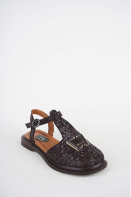 Hakiki Deri Yok Kadın Dolgu Topuklu Sandalet 261200501