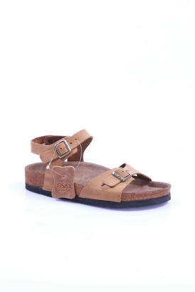 Hakiki Deri Crazy Sarı Kadın Spor Sandalet 202124604