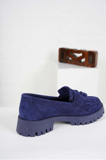 Hakiki Deri Laci Süet Kadın Casual Ayakkabı 241108107