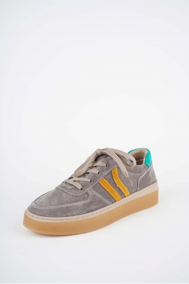 Hakiki Deri -Kum Sü.-Hardal Sü.-Çimen Sü. Kadın Casual Ayakkabı 252108104