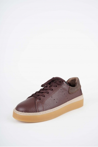 Hakiki Deri Kahve Floter-Kahve Nubuk Kadın Casual Ayakkabı 252108107