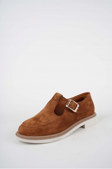 Hakiki Deri Taba Süet Kadın Casual Ayakkabı 261108101