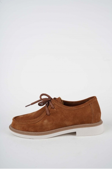 Hakiki Deri Taba Süet Kadın Casual Ayakkabı 261108104