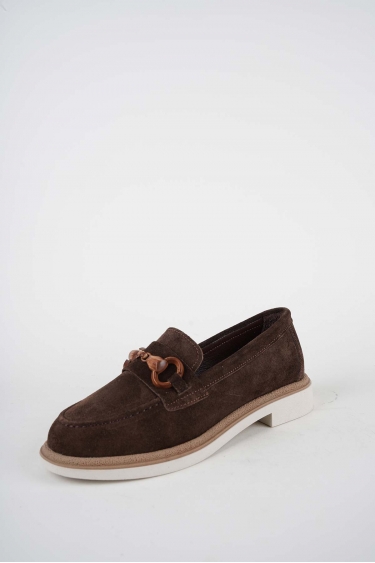 Hakiki Deri Kahve Süet Kadın Casual Ayakkabı 261108106