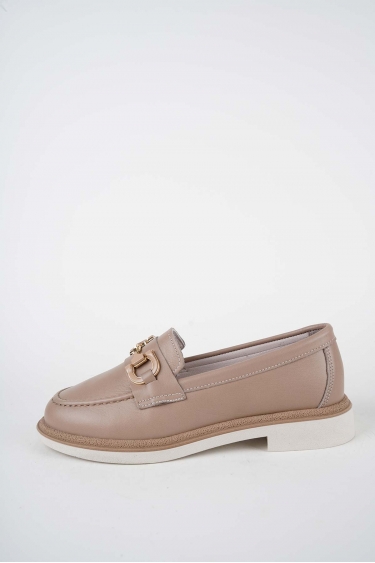 Hakiki Deri Vizon Kadın Casual Ayakkabı 261108107