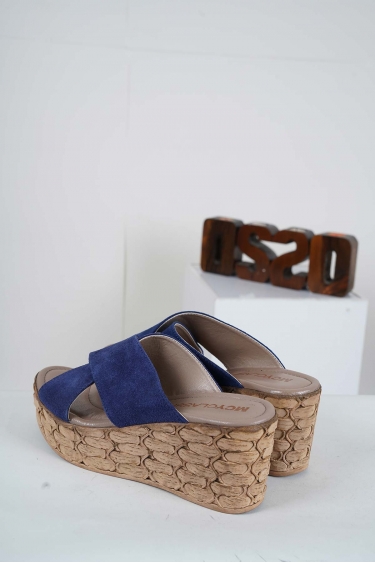 Hakiki Deri Laci Süet Kadın Düz Terlik 231110602