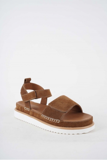 Hakiki Deri Taba Süet Kadın Casual Sandalet 251111508