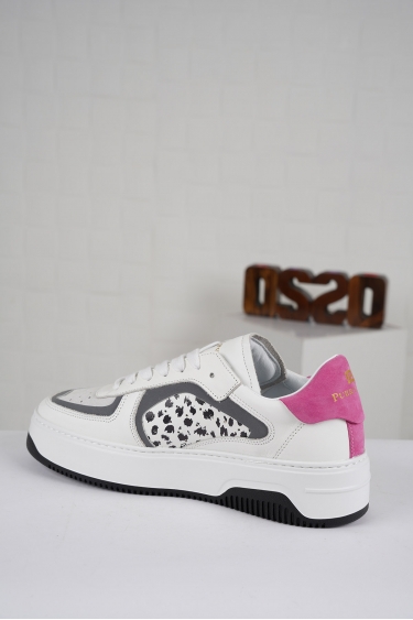 Hakiki Deri Multi3 Fuşya Kadın Sneaker Ayakkabı 222114105