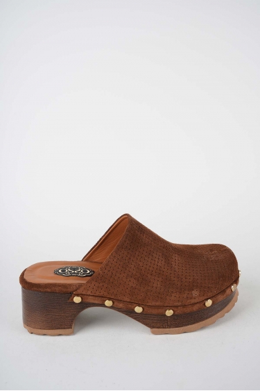 Hakiki Deri Yok Kadın Topuklu Sabo 261114702