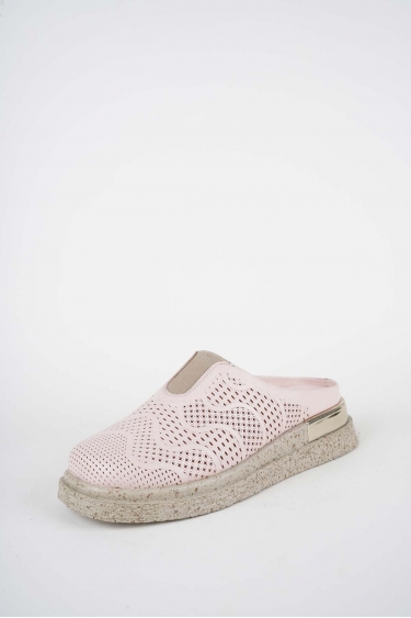 Hakiki Deri Pudra Kadın Düz Sabo 261118701