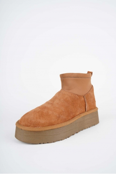 Kürklü Taba Kadın Doubleface Bot 252124201