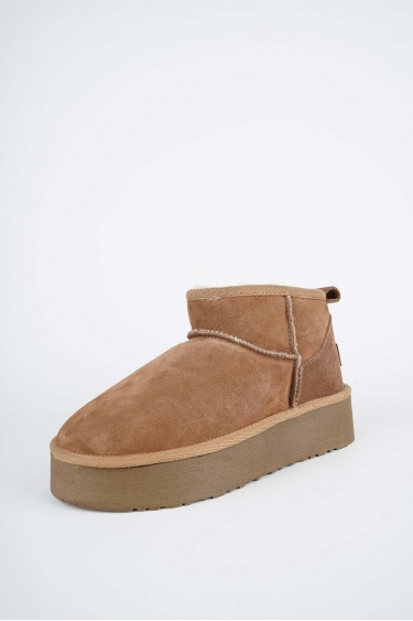 Kürklü Taba Kadın Doubleface Bot 252124202