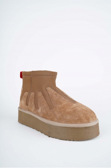 Kürklü Taba Kadın Doubleface Bot 252124208