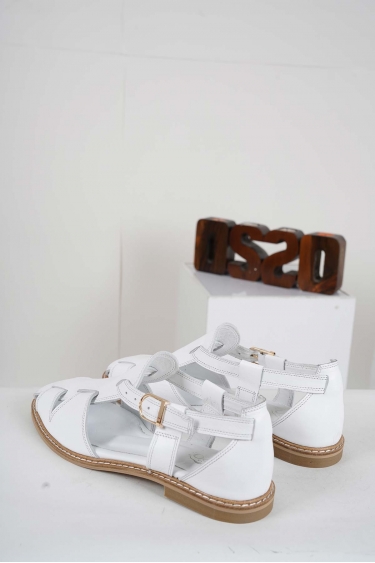 Hakiki Deri Beyaz Kadın Casual Ayakkabı 231127121