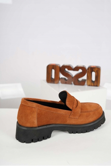 Hakiki Deri Yok Kadın Makosen Ayakkabı 232134102