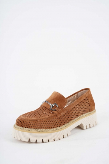 Hakiki Deri Tarçın Süet Kadın Casual Ayakkabı 251134102