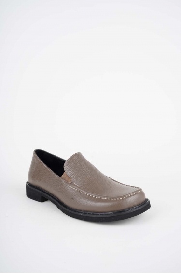 Hakiki Deri Vizon Floter Kadın Loafer Ayakkabı 252134103