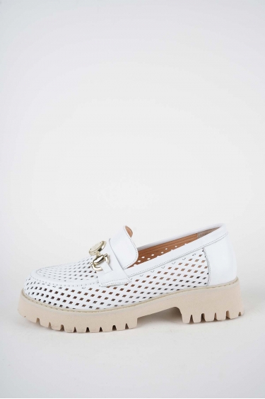 Hakiki Deri Beyaz Kadın Casual Ayakkabı 261134102