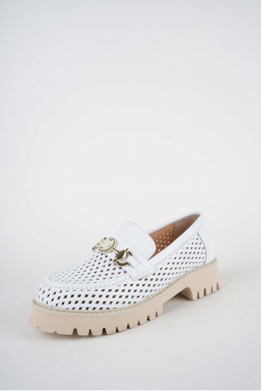 Hakiki Deri Beyaz Kadın Casual Ayakkabı 261134102