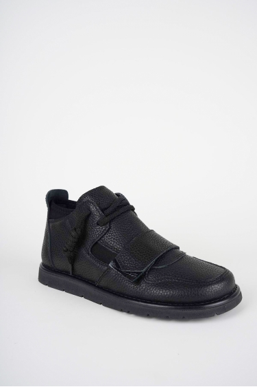 Hakiki Deri Siyah Floter Kadın Casual Bot 252135202