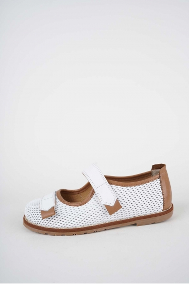 Hakiki Deri Beyaz Kadın Casual Ayakkabı 261135100