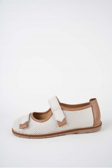 Hakiki Deri Bej Kadın Casual Ayakkabı 261135100