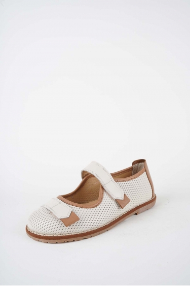 Hakiki Deri Bej Kadın Casual Ayakkabı 261135100