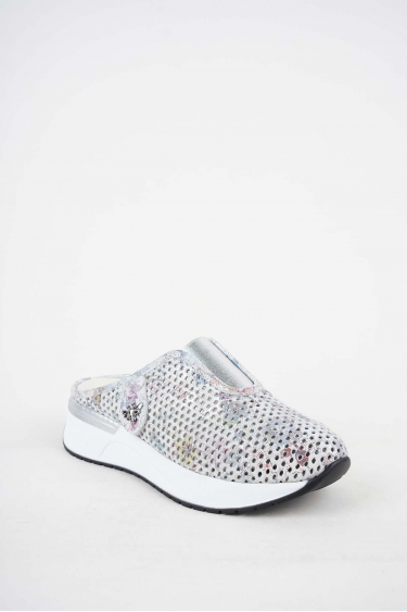 Hakiki Deri Çiçek Baskılı Kadın Casual Sabo 251136701