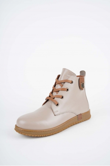 Hakiki Deri Vizon Kadın Casual Bot 252136205