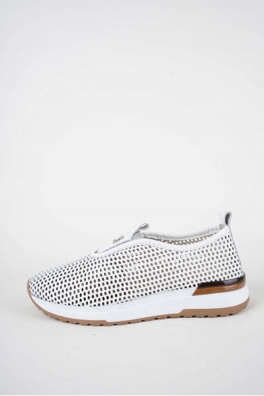 Hakiki Deri Beyaz Kadın Casual Ayakkabı 261136100