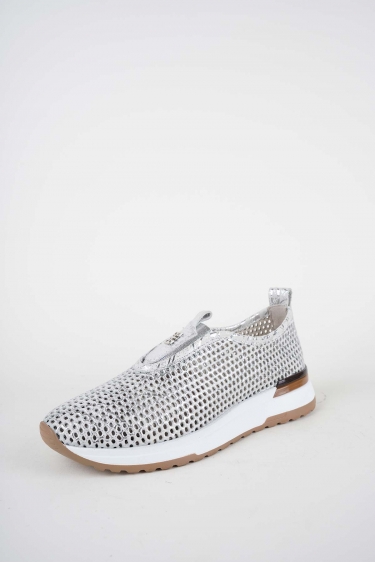 Hakiki Deri Lame Baskılı Kadın Casual Ayakkabı 261136100